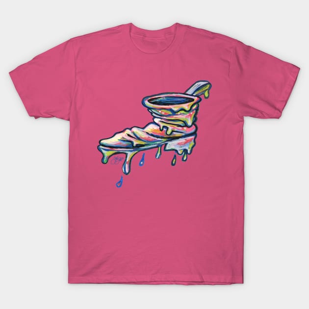 The Goo Boot T-Shirt by JaxDavArts